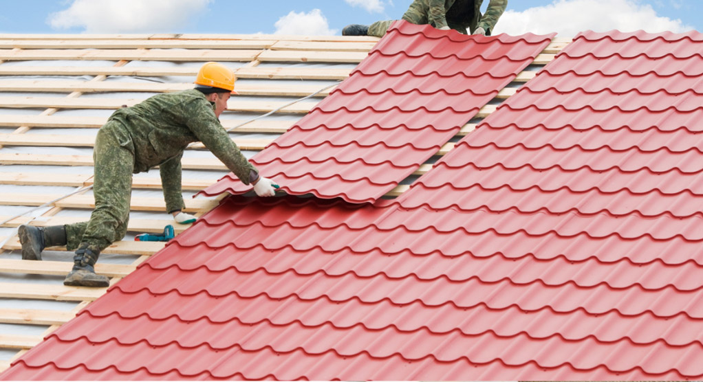 montaj acoperis din tabla